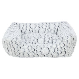 Produktbild von TRIXIE Hundebett Mila eckig weiß-grau - 50 cm