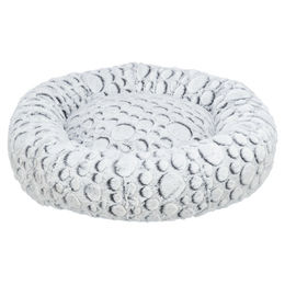 TRIXIE Hundebett Mila ø 60 cm weiß-grau – Bild 1 von 3