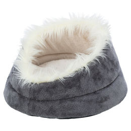 Produktbild von TRIXIE Hundebett Minou rund ø 60 cm weiß/grau