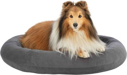 Produktbild von TRIXIE Hundebett Talia oval 120 x 95 cm dunkelgrau