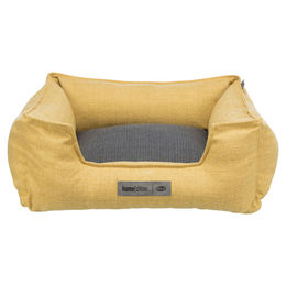 Produktbild von TRIXIE Hundebett Talis 100 × 70 cm gelb/dunkelgrau