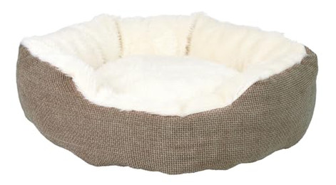 Produktbild von TRIXIE Hundebett Yuma Ø45cm braun/wollweiß - 1 Stk.