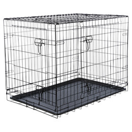 Produktbild von TRIXIE Hundebox Home schwarz S