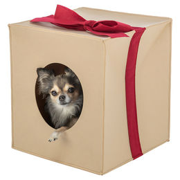 Produktbild von Trixie Hundehöhle Geschenk hellbraun