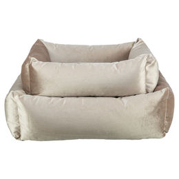 TRIXIE Hundekorb Malia eckig Gold Sand recycelt – Bild 1 von 3