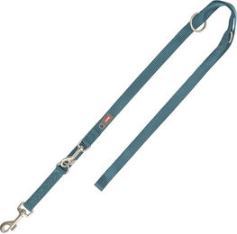 Trixie Hundeleine Premium verstellbar petrol blau – Bild 1 von 4