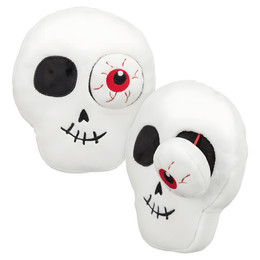 Produktbild von Trixie Hundespielzeug Halloween Totenkopf aus Plüsch