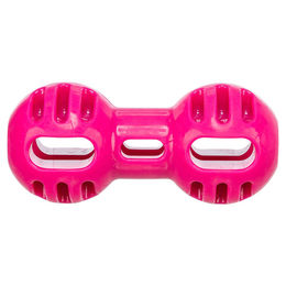 Produktbild von Trixie Hundespielzeug Soft & Strong Hantel pink, Maße: 14,5 cm