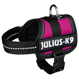 Produktbild von TRIXIE Julius-K9 Geschirr 0/M-L fuchsia - 1 Stk.
