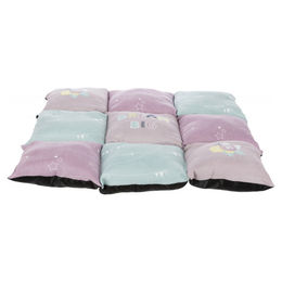 Produktbild von Trixie Junior Kissen Patchwork flieder/mint/rosa
