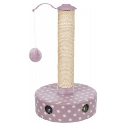 Produktbild von Trixie Junior Kratzstamm Fleece flieder/weiß