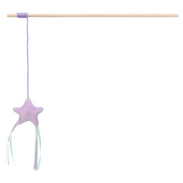 Produktbild von Trixie Junior Spielangel mit Plüschstern - 1 Stk.