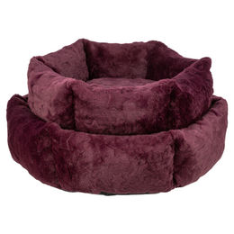 Produktbild von Trixie Katzenbett Stars bordeaux, Maße: ø 50 cm