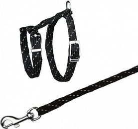 Produktbild von TRIXIE Katzengeschirr mit Leine - 1,3 m