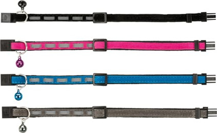 Produktbild von TRIXIE Katzenhalsband reflektierend Samt - 1 Stk.