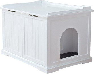 Produktbild von TRIXIE Katzenhaus XL für Katzentoilette weiß