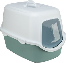 Produktbild von Trixie Katzentoilette Vico Salbei/Weiß