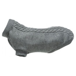 Produktbild von TRIXIE Kenton Hundepullover XS 27 cm grau