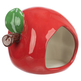 TRIXIE Keramikhaus Apfel für Nager – Bild 1 von 4