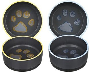 Produktbild von Trixie Keramiknapf Jimmy mit Gummirand 0,4 l - 0,4 l