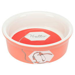 Produktbild von Trixie Keramiknapf mit Nagermotiv - 240 ml