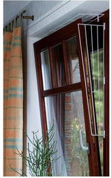 Produktbild von Trixie Kippfenster-Schutzgitter Seitenelement weiß