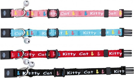 Produktbild von TRIXIE Kitty Junior Katzenhalsband Nylon mit Glocke - 1 Stk.