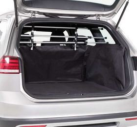 Trixie Kofferraum-Schondecke mit hohen Seitenteilen schwarz – Bild 1 von 4