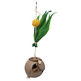 Produktbild von Trixie Kokosnuss am Sisalseil - 35 cm