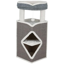 Produktbild von TRIXIE Kratzbaum Cat Tower Arma 54x54x98cm grau/blau/grau