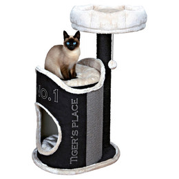 Produktbild von TRIXIE Kratzbaum Susana 90 cm schwarz/lichtgrau/grau