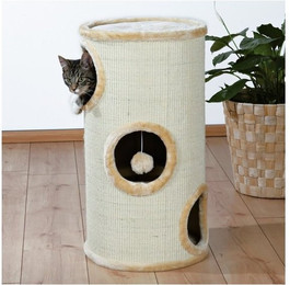 Produktbild von TRIXIE Kratztonne Cat Tower Samuel 70 cm natur/beige