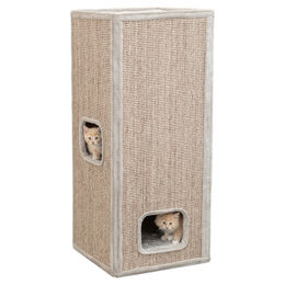 TRIXIE Kratztonne Juno 116 cm grau – Bild 1 von 3