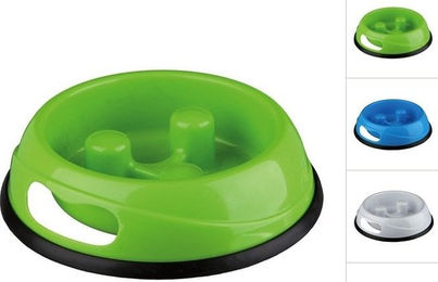 Produktbild von TRIXIE Kunststoffnapf Slow Feed - 0,45 l