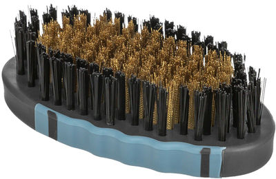 TRIXIE Kunststoffstriegel mit Messingborsten – Bild 1 von 5