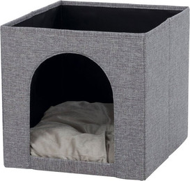 Produktbild von Trixie Kuschelhöhle Ella für Regal 33x33x37 cm grau