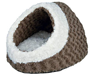 Trixie Kuschelhöhle Kaline taupe/creme für Hunde – Bild 1 von 3