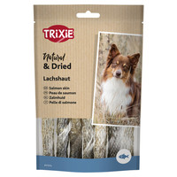 Produktbild von TRIXIE Lachshaut Hundesnack gerollt - 6 x 70 g