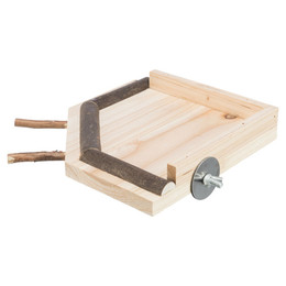 Produktbild von Trixie Landeplatz mit Sitzstangen aus Holz - 1 Stk.