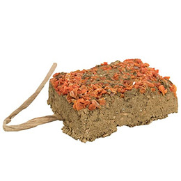 Produktbild von Trixie Lehmstein mit Karotte - 100 g