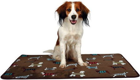 Produktbild von Trixie Liegematte FunDogs 90x68 cm braun