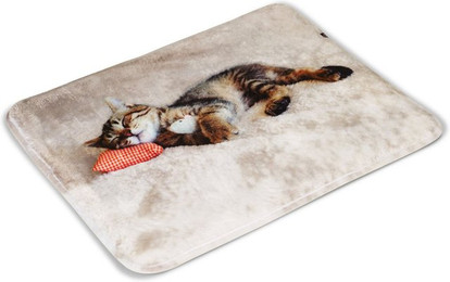 Produktbild von Trixie Liegematte Nani grau 40x30 cm