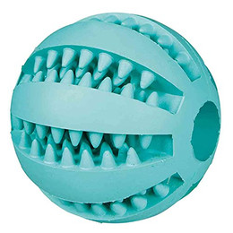 Produktbild von TRIXIE Mintfresh Rugbyball aus Naturgummi 6 cm
