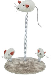 Produktbild von Trixie Mouse Family auf Feder Katzenspielzeug