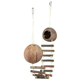 TRIXIE Nagerhaus Kokosnusshaus für Hamster und Mäuse – Bild 1 von 2