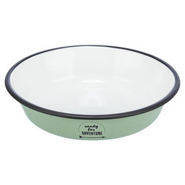 Trixie Napf aus Emaille und Edelstahl grün für Hunde - 0,2 l – Bild 1 von 3