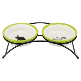 Produktbild von Trixie Napf-Set für kleine Nagetiere - 2 x 0,3 l