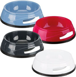 Produktbild von TRIXIE Napf-Set Kunststoffnäpfe mit Gummiring - 2 x 1,5 l