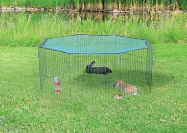 Produktbild von Trixie natura Freilaufgehege mit Schutznetz