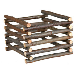 Produktbild von TRIXIE Natural Living Standheuraufe Naturholz